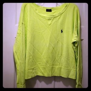 Polo RL Loose Offshoulder Sweater